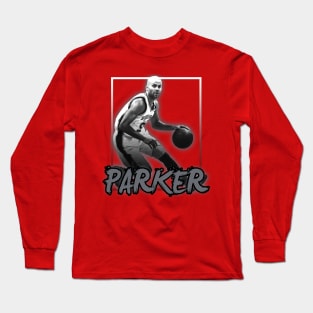 Tony Parker\\Basketball Legend Vintage Style Long Sleeve T-Shirt